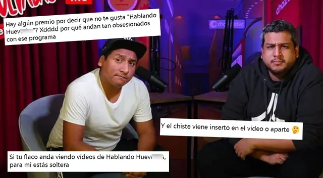 Hablando Huev se hizo tendencia en Twitter por una particular razón.