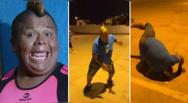 La hilarante escena se ha vuelto viral en las redes. La hilarante escena se ha vuelto viral en las redes.