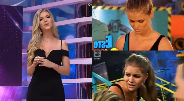 Brunella Horna recordó primero su paso por Bienvenida la tarde, dónde estuvo algunos años, y lo comparó con su corta estadía en Esto es guerra.