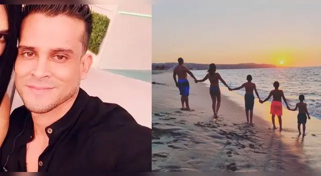 Christian Domínguez agradece a Rafael Fernández y Karla Tarazona Christian Domínguez agradece a Rafael Fernández y Karla Tarazona