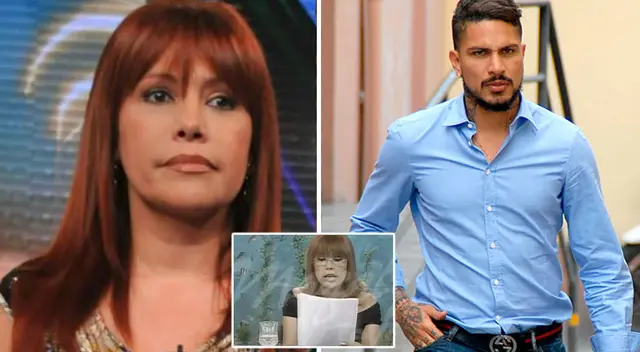 a vez que Magaly Medina se rectificó sobre ampay de Paolo Guerrero.