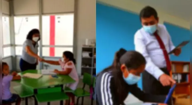 Este año se busca retornar a las clases presenciales en los colegios. Este año se busca retornar a las clases presenciales en los colegios.