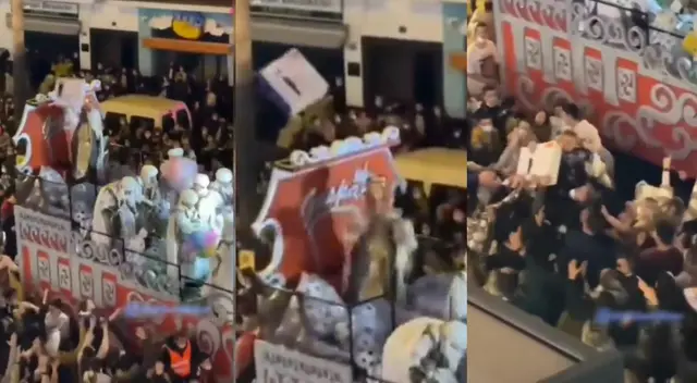 Peculiar escena de unos Reyes Magos se hizo viral en las redes sociales. Peculiar escena de unos Reyes Magos se hizo viral en las redes sociales.