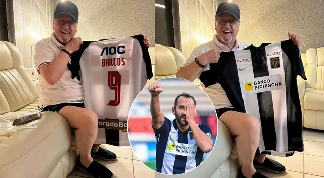 Publicación de Hernán Barcos sobre la camiseta de Alianza Lima se hizo viral en las redes sociales.