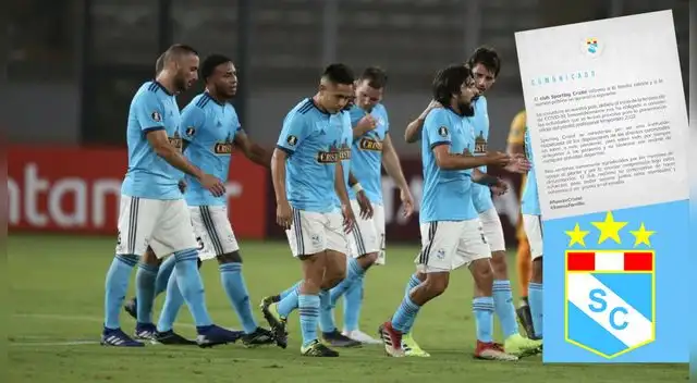 Sporting Cristal emitió un comunicado donde explica motivos de la cancelación de la 'Tarde Celeste'.