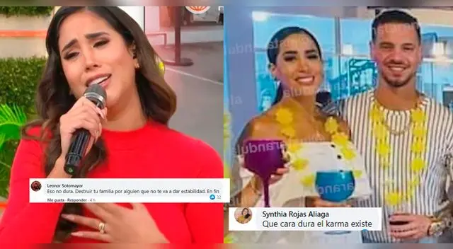 Melissa Paredes y Anthony Aranda son duramente criticados en redes sociales. Melissa Paredes y Anthony Aranda son duramente criticados en redes sociales.