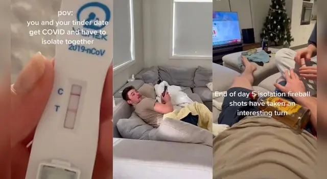 Los usuarios grabaron para las redes los momentos que vivieron a diario desde que empezaron su cuarentena por COVID-19. Foto: captura de TikTok