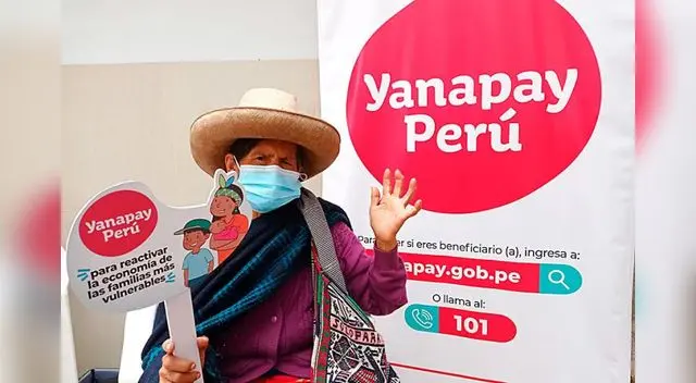 Bono Yanapay Perú se encuentra pagando a los beneficiarios del grupo 4
