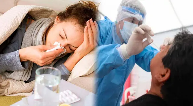 Ambas comparten síntomas como secreción nasal y estornudos.