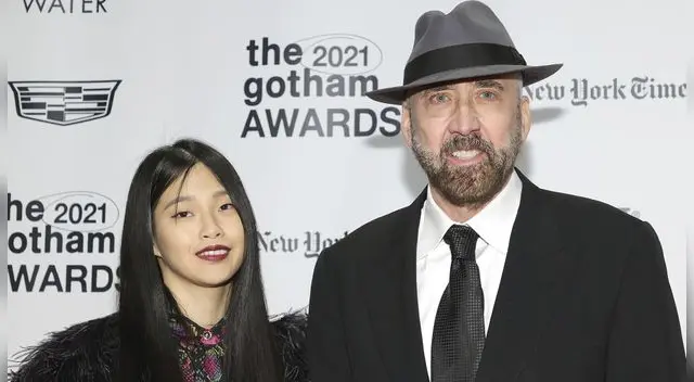 Nicolas Cage (58) y Riko Shibata (27) se casaron hace un año.