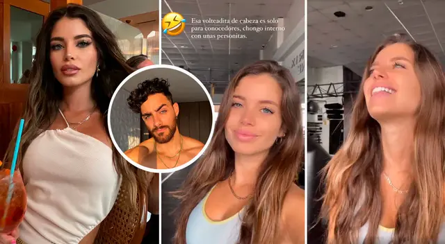 Flavia Laos se luce sumamente enamorada. Flavia Laos se luce sumamente enamorada.