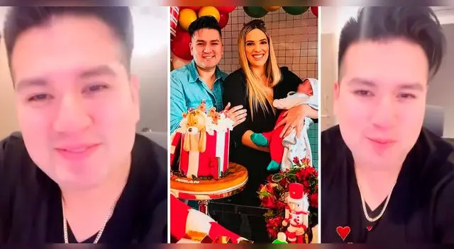 Deyvis Orosco luce feliz de contemplar a su familia. Deyvis Orosco luce feliz de contemplar a su familia.