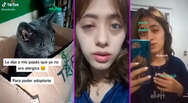 La joven tuvo una reacción alérgica. La joven tuvo una reacción alérgica.