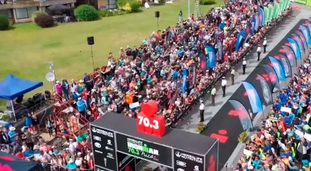 Triatleta perdió la vida tras sufrir un paro cardíaco.