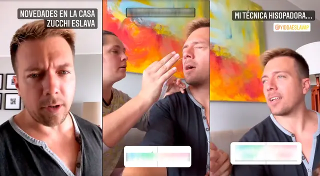 Yiddá Eslava y Julián Zucchi apenados por cancelar planes de su aniversario.