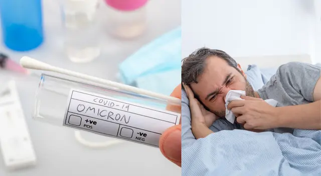 La variante Ómicron tiene mayor transmisibilidad.