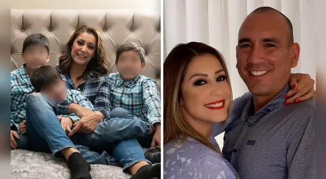 Karla Tarazona agradece a su esposo que la ame y tambien ame a sus hijos. Karla Tarazona agradece a su esposo que la ame y tambien ame a sus hijos.