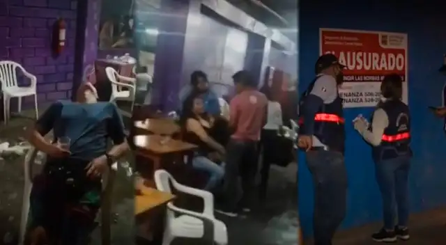 Asistentes se encontraban en total estado de ebriedad, sin mascarillas e incumpliendo todas las medidas sanitarias