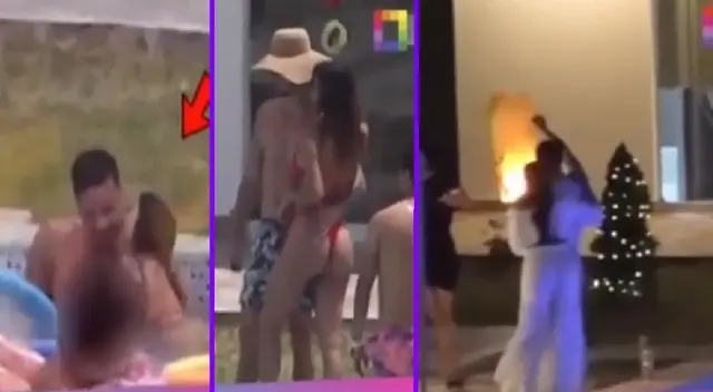 Melissa Paredes y Anthony Aranda más acaramelados que nunca.