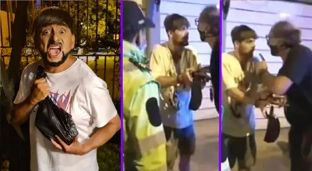 Carlos Álvarez parodia a sobrino de Pedro Suárez Vértiz tras ponerse malcriado con sereno.