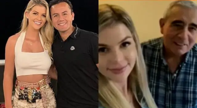 Brunella Horna aseguró que tiene una familia muy unida, y que su pareja Richard Acuña ya es parte de ella al pasar mucho tiempo hasta con su abuelo.