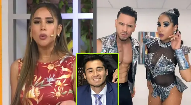 Melissa Paredes echa flores a Anthony Aranda y manda indirecta a Gato Cuba.