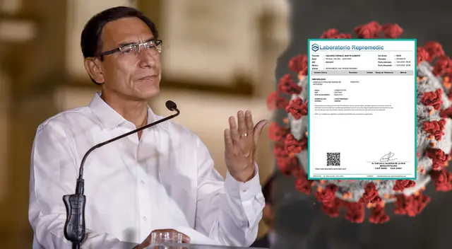Martín Vizcarra dio a conocer que se volvió a contagiar de coronavirus.