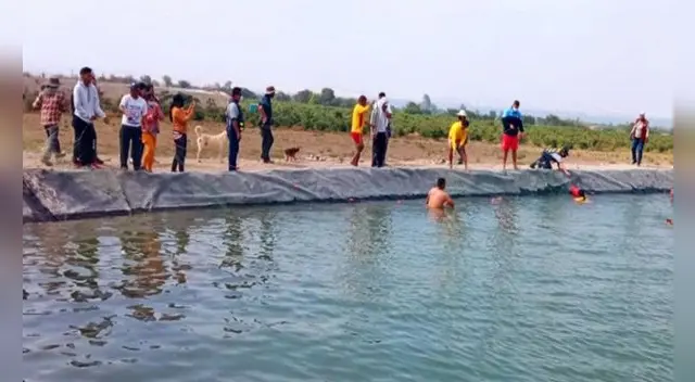 Amigos murieron en laguna artificial