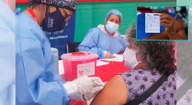 Minsa anunció que los mayores de 50 años deberán tener las tres vacunas contra el COVID-19.