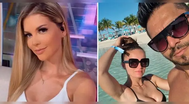 Brunella Horna se mostró emocionada tras escuchar hablar a Rafael Cardozo de su boda.