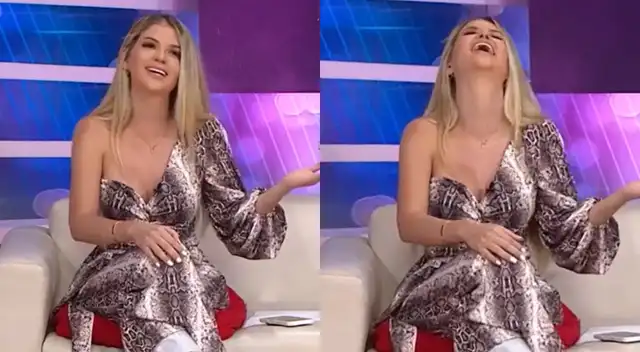 Brunella Horna ha venido dando que hablar como presentadora de Más Espectáculos, y tuvo que aclarar en vivo por qué habían tenido tantos deslices con diversos personajes.