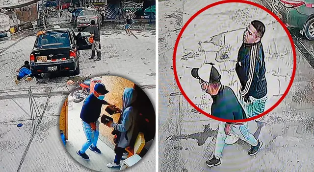 Todo el asalto quedó registrado en las cámaras de seguridad del local ubicado en San Juan de Lurigancho.