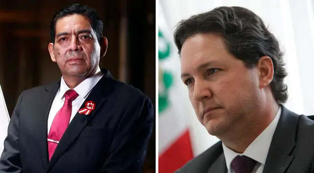 Ministro del Ambiente, Ruben Ramírez Mateo y Daniel Salaverry. Ministro del Ambiente, Ruben Ramírez Mateo y Daniel Salaverry.