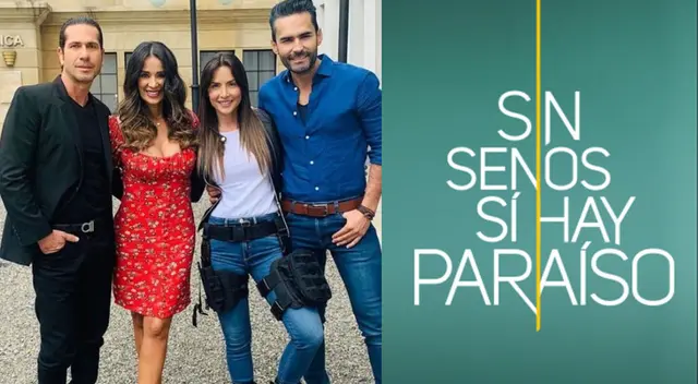 Actores que participaron en la serie Sin senos sí hay paraíso.