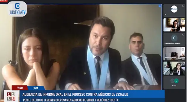 Jueza realizó audiencia contra los médicos que amputaron manos y pies a Shirley Meléndez Jueza realizó audiencia contra los médicos que amputaron manos y pies a Shirley Meléndez