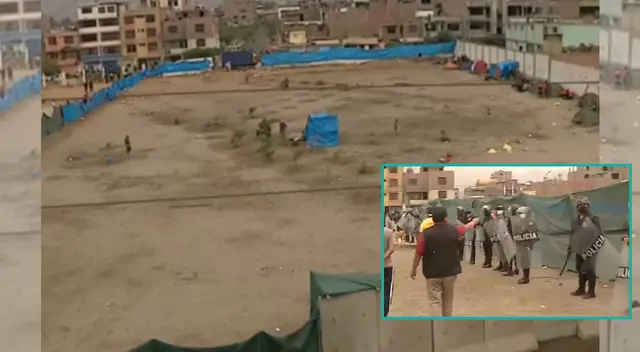 No cesan los enfrentamientos en SJL por un terreno que fue comprado por César Acuña.