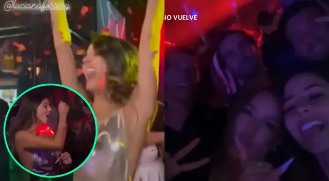 Luciana Fuster sorprendió al reencontrarse con Patricio Parodi en EE.UU. y disfrutó en una discoteca, dónde festejó sus 23 años. Luciana Fuster sorprendió al reencontrarse con Patricio Parodi en EE.UU. y disfrutó en una discoteca, dónde festejó sus 23 años.
