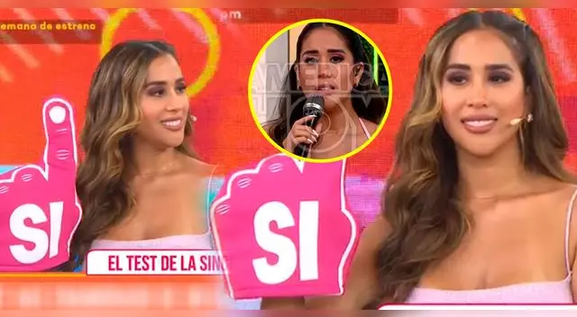 Melissa Paredes reveló que sí es mentirosa.