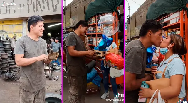 El emotivo video es viral en TikTok. El emotivo video es viral en TikTok.