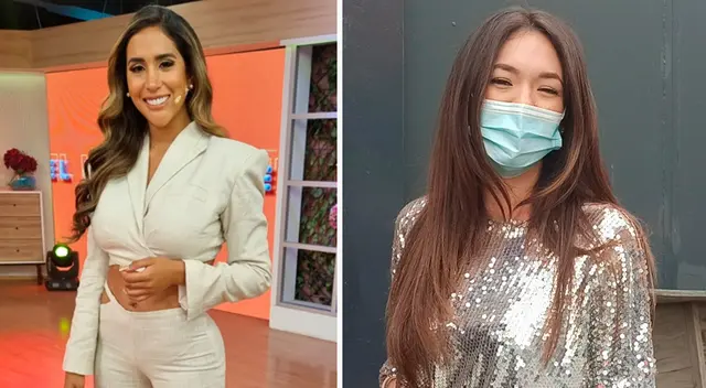 Jazmín Pinedo felicitó a Melissa Paredes. Jazmín Pinedo felicitó a Melissa Paredes.