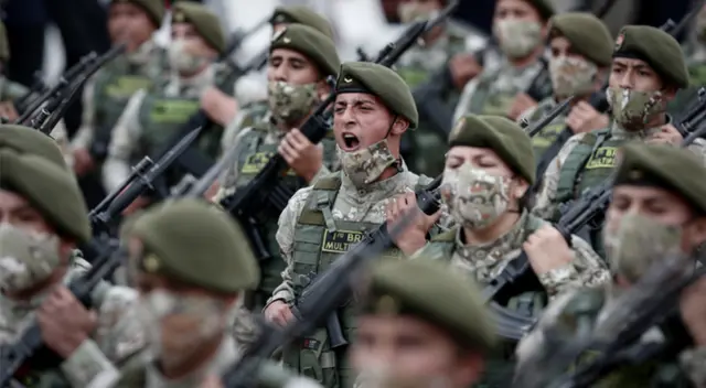 Militares saldrían a las calles a apoyar la labor de la Policía Nacional.