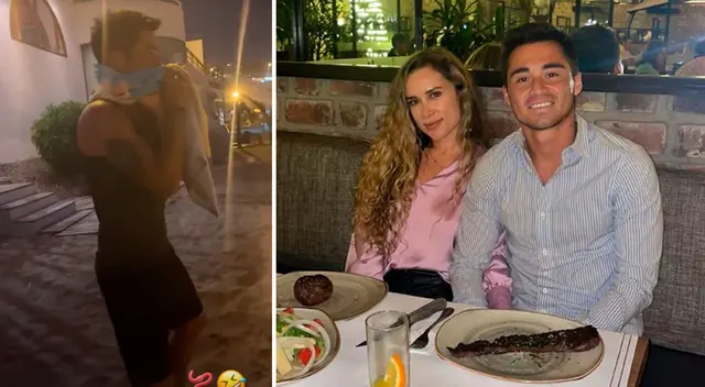 Rodrigo Cuba le hizo un baile sensual a Ale Venturo. Rodrigo Cuba le hizo un baile sensual a Ale Venturo.