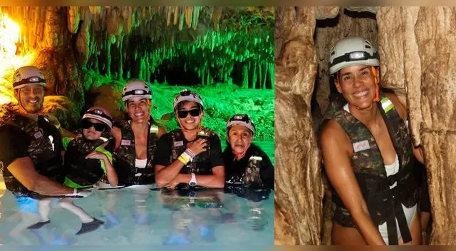 Cristian Rivero y Gianella Neyra disfrutan de la familia en cómodas vacaciones.