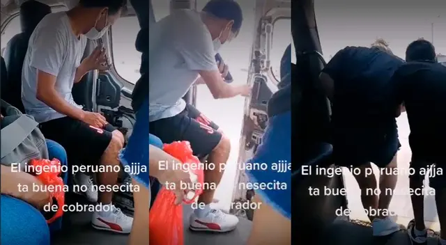 La curiosa escena se ha vuelto viral en las redes sociales. La curiosa escena se ha vuelto viral en las redes sociales.