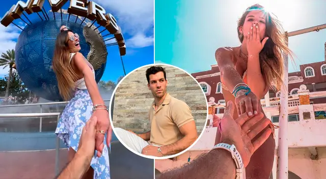 Patricio Parodi impacta al realizar misma pose con su expareja y actual pareja. Patricio Parodi impacta al realizar misma pose con su expareja y actual pareja.