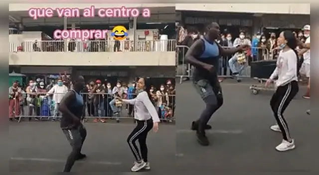 El baile de la joven causó sensación en las redes. El baile de la joven causó sensación en las redes.