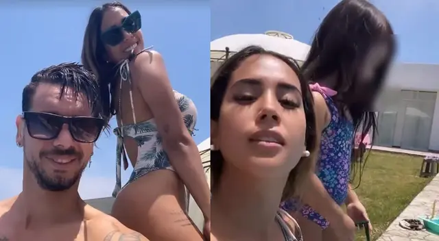 Melissa Paredes hace que su hija comparta momentos con Anthony Aranda Melissa Paredes hace que su hija comparta momentos con Anthony Aranda