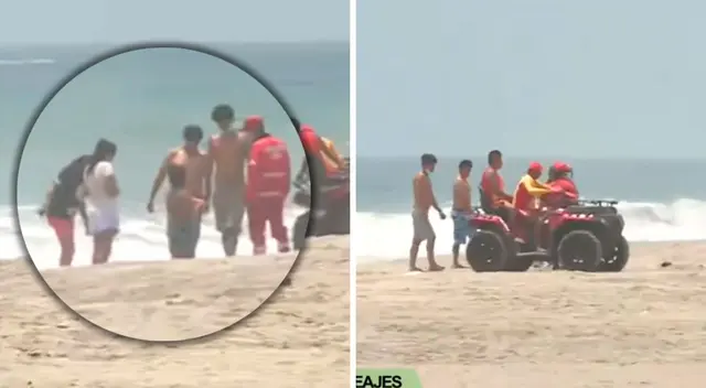Los veraneantes llegan al lugar sin tomar conciencia de lo ocurrido en el litoral peruano.