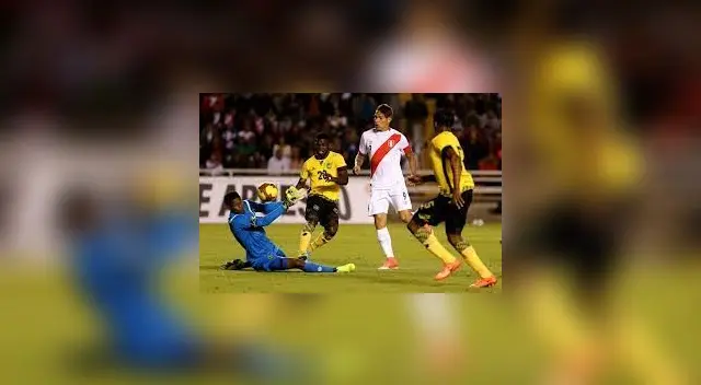 Paolo Guerrero fue el autor del tres gol de Perú en  la victoria 3-1 ante Jamaica en Arequipa.