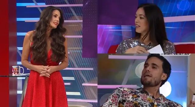 La conductora Rebeca Escribens aplaudió a Gino Assereto por contar por qué se separó de Jazmín Pinedo, y no descartó que ambos retomen su romance.